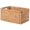 Vintiquewise Storage Bin, Water Hyacinth, Beige, 7.9 in H, 11 in W, 15.1 in L QI003544.L - alternate 6